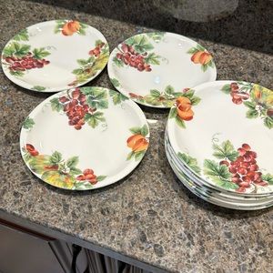 Royal Doulton Bread and Butter Plate Vintage Grape